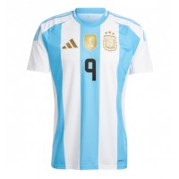 Argentina Julian Alvarez #9 Hjemmebanetrøje Copa America 2024 Kortærmet